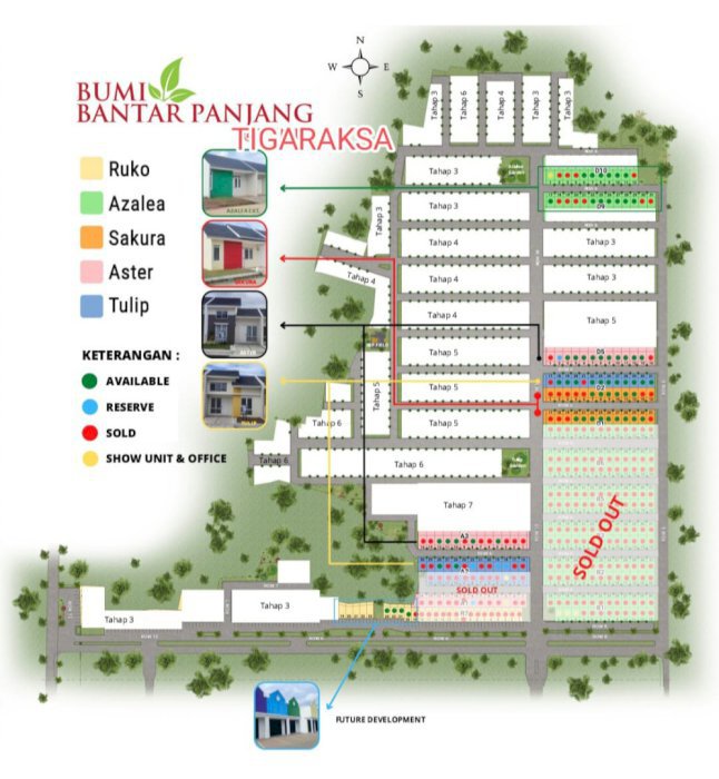 Di jual ruko di bumi bantar panjang