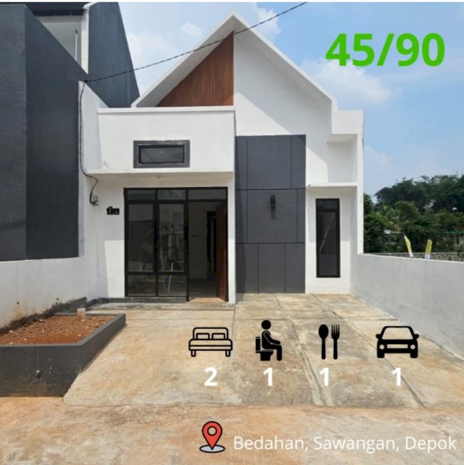 DI JUAL RUMAH STRATEGIS DI PERUM GRAHA PADJAJARAN SAWANGAN DEPOK