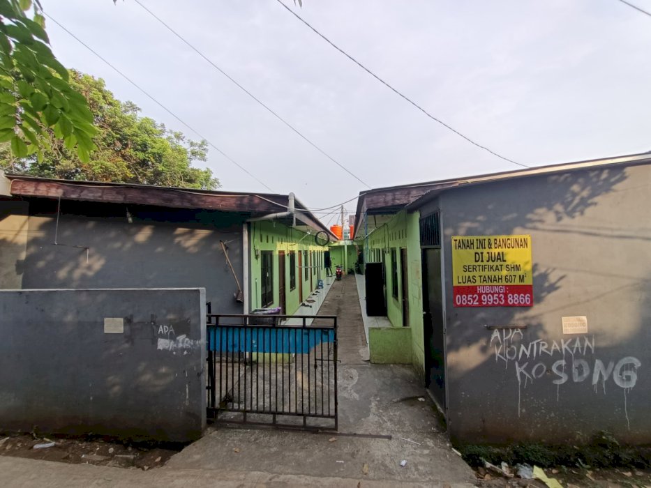 Di Jual Tanah Dan Bangunan Kontrakan