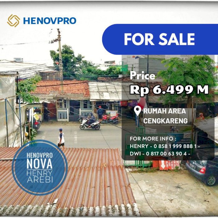 Dijual Rumah Tua Hitung Tanah Cocok Unt Ruko Kondisi Tersewa