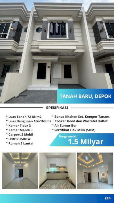Rumah Impian Anda di Tanah Baru: Nyaman, Modern, dan Strategis