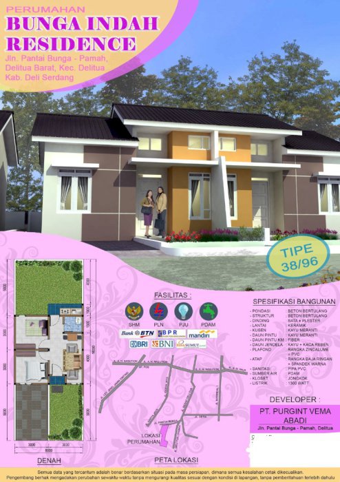 DIJUAL PERUMAHAN MEWAH DIPUSAT BISNIS DELITUA SERDANG