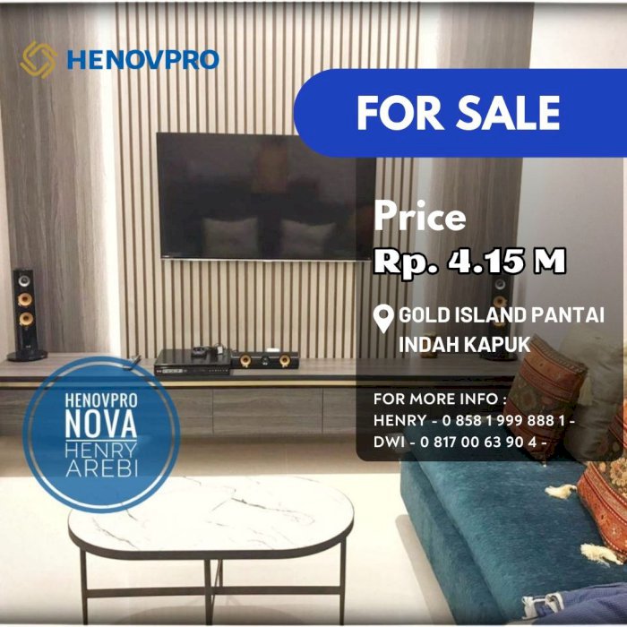 RUMAH CANTIK GOLF ISLAND TYPE OLIVE FULL FURNISH