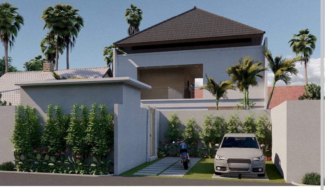 DIJUAL VILLA MEWAH PINGGIR SAWAH UBUD BALI