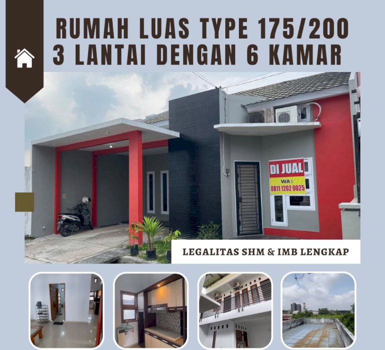 DIJUAL RUMAH LOKASI STRATEGIS DI PEKANBARU