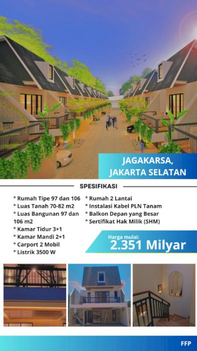 Dapatkan Hunian Berkelas di Jagakarsa, Jakarta Selatan