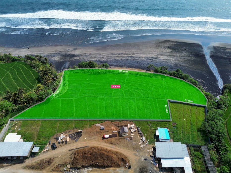 DIJUAL TANAH ISTIMEWA PANTAI KELATING TABANAN BALI