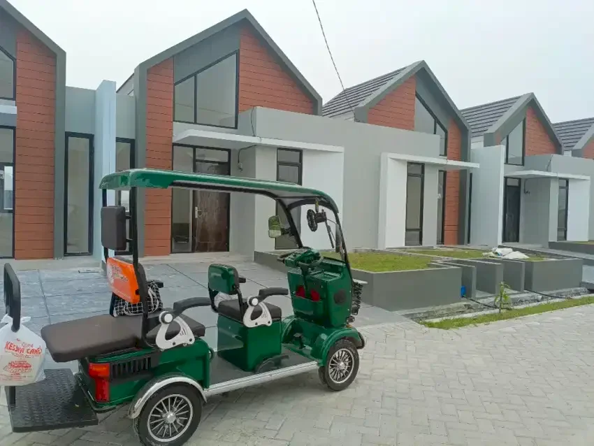 Rumah minimalis 5juta all in free motor mio tanpa diundi