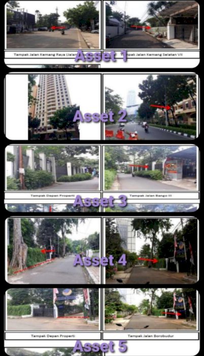 DIJUAL 5 ASET MELALUI LELANG DI KOTA JAKARTA