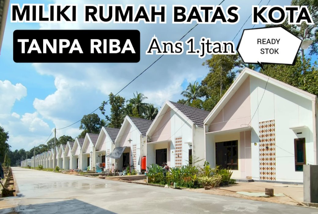 Miliki Rumah subsidi tanpa Bunga dan denda ans 1 jtan