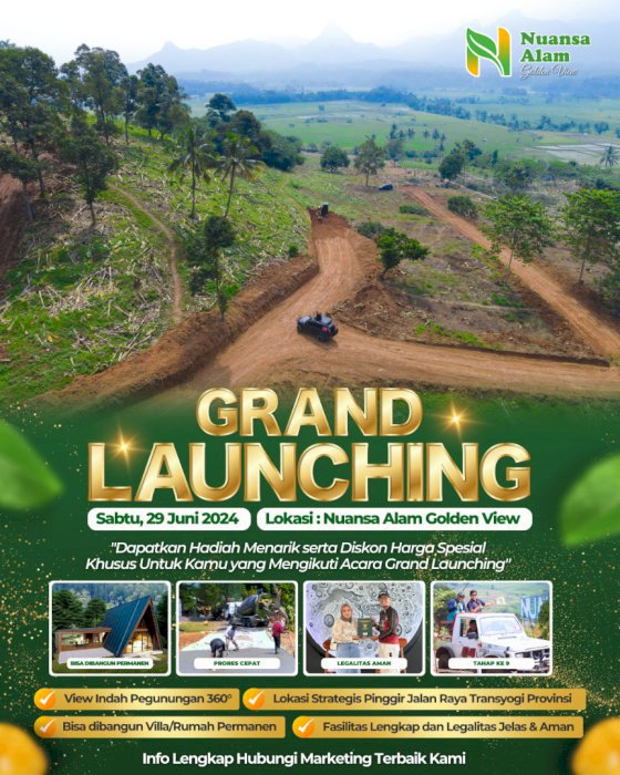 TANAH MURAH VIEW PEGUNUNGAN BOGOR TIMUR