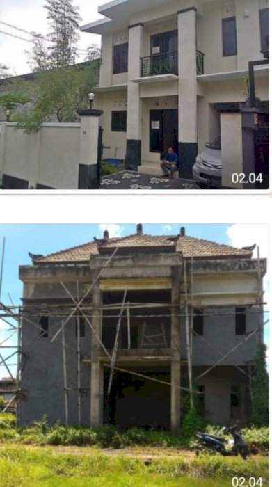 DIJUAL RUMAH BANGUNAN 2 TINGKAT DI BADUNG BALI