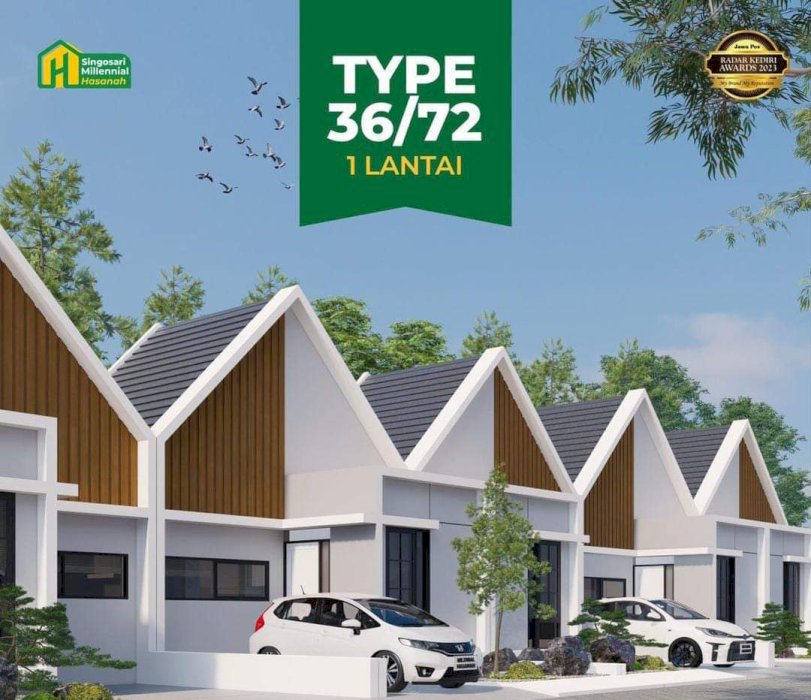 DI JUAL PERUMAHAN TYPE 36/70 DI SINGOSARI MILLENNIAL HASANAH MALANG