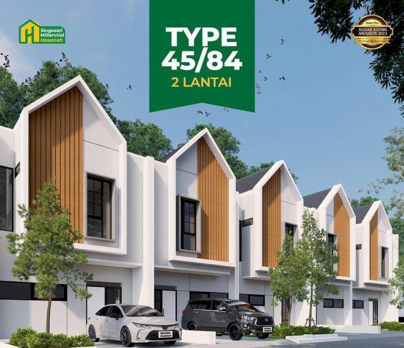 DI JUAL PERUMAHAN TYPE 45/84 DI SINGOSARI MILLENIAL HASANAH MALANG