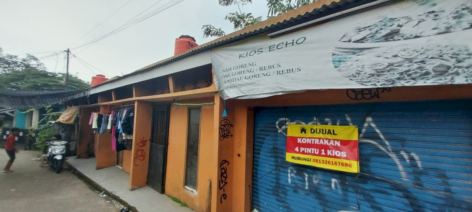 JUAL KONTRAKAN 4 PINTU DAN 1 KIOS BOJONGSARI  DEPOK