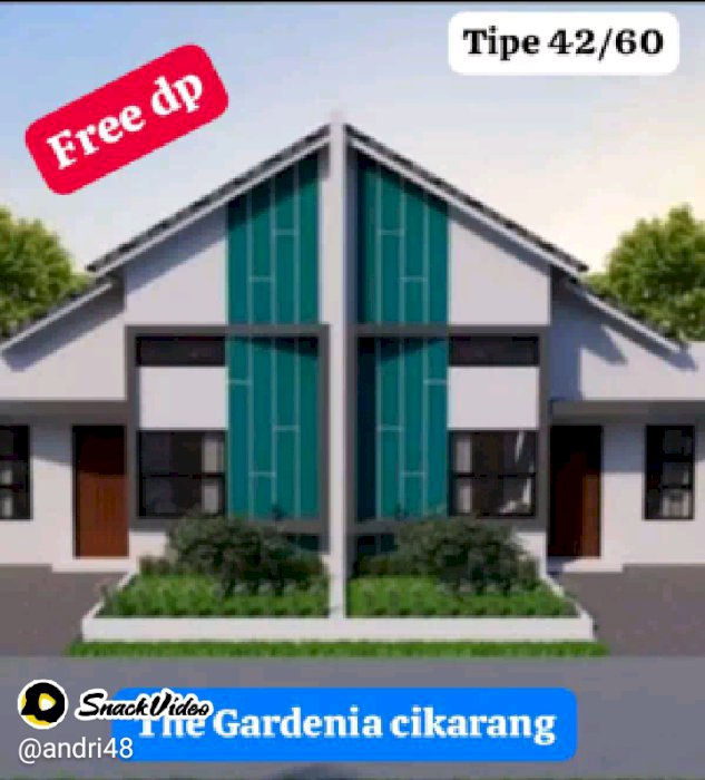 DI JUAL RUMAH SUBSIDI DI THE GARDENIA CIKARANG