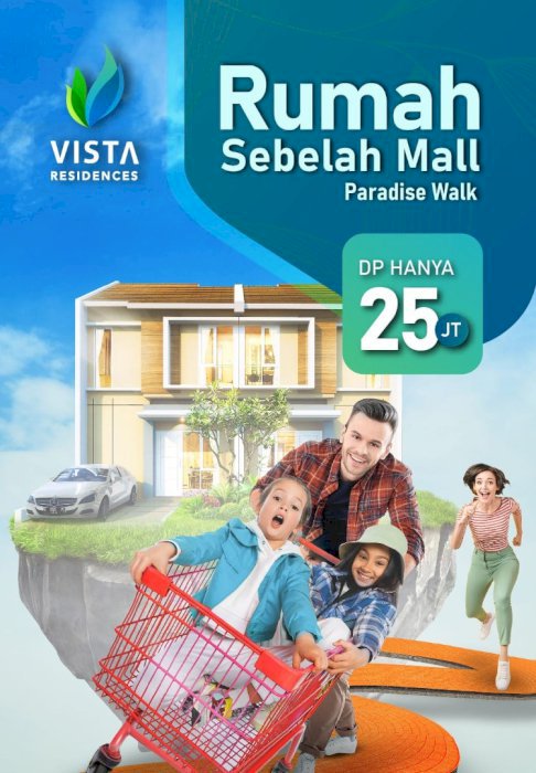 DI JUAL PERUMAHAN PARADISE SERPONG CITY TANGERANG SELATAN