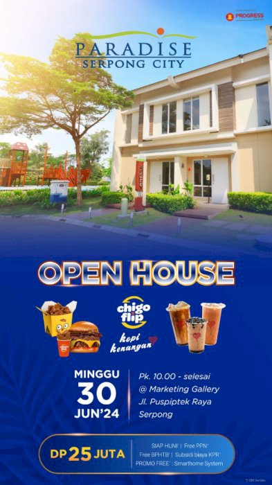JUAL PERUMAHAN PARADISE SERPONG CITY TYPE OMNIA TANGERANG SELATAN