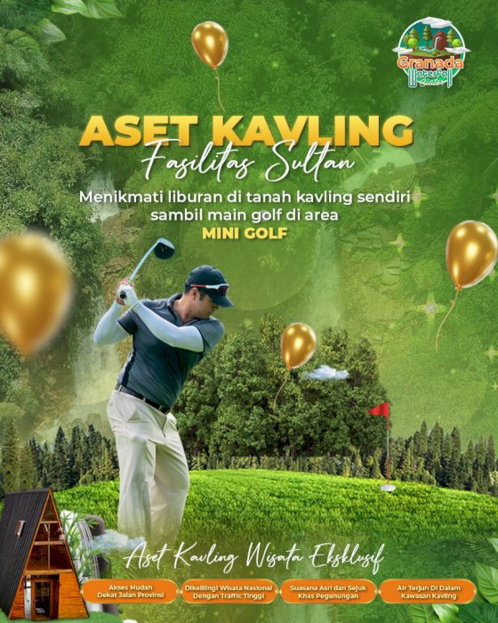 Kavling Vila Wisata Air Terjun Pertama di Indonesia