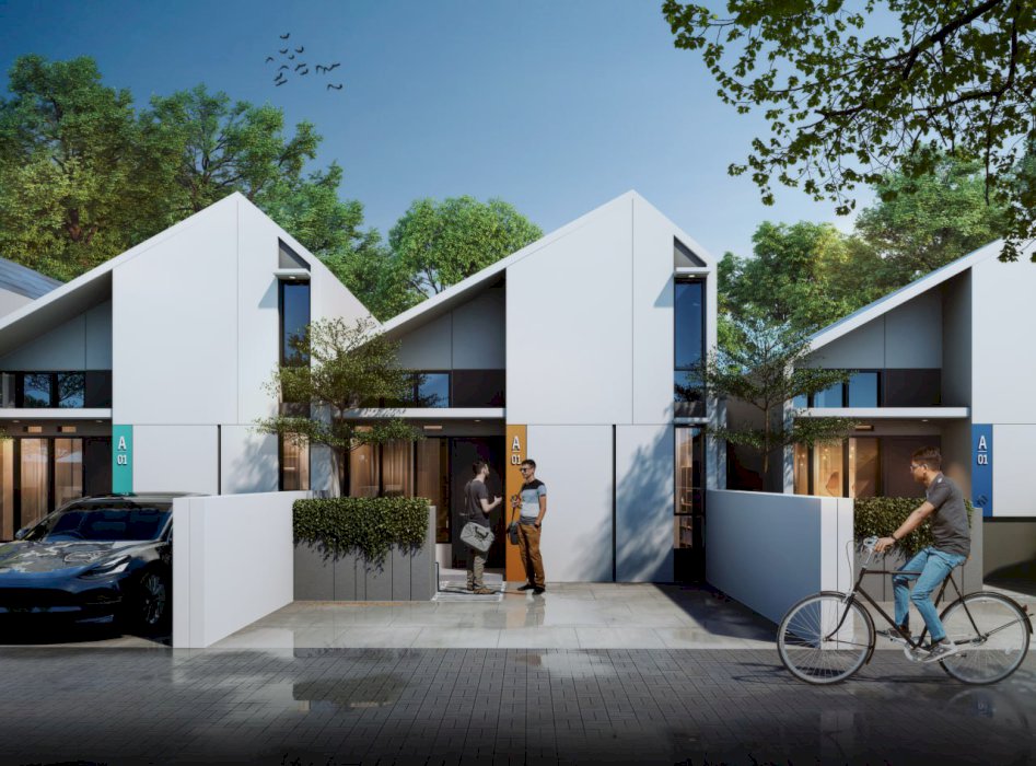 Rumah Open Space Scandinavian Lokasi Strategis di Jogja