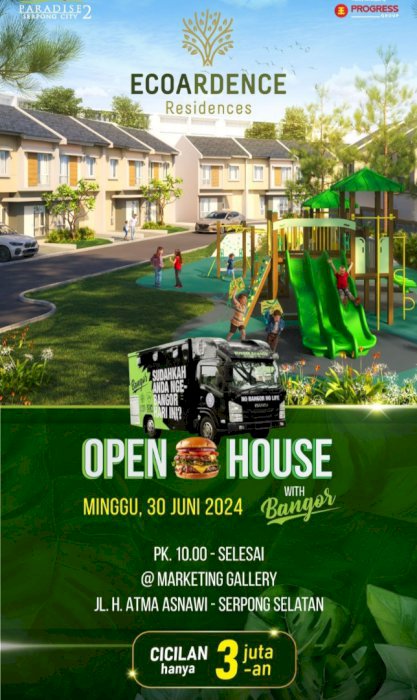 JUAL RUMAH MINIMALIS 2 LANTAI PARADISE SERPONG CITY TANGERANG SELATAN