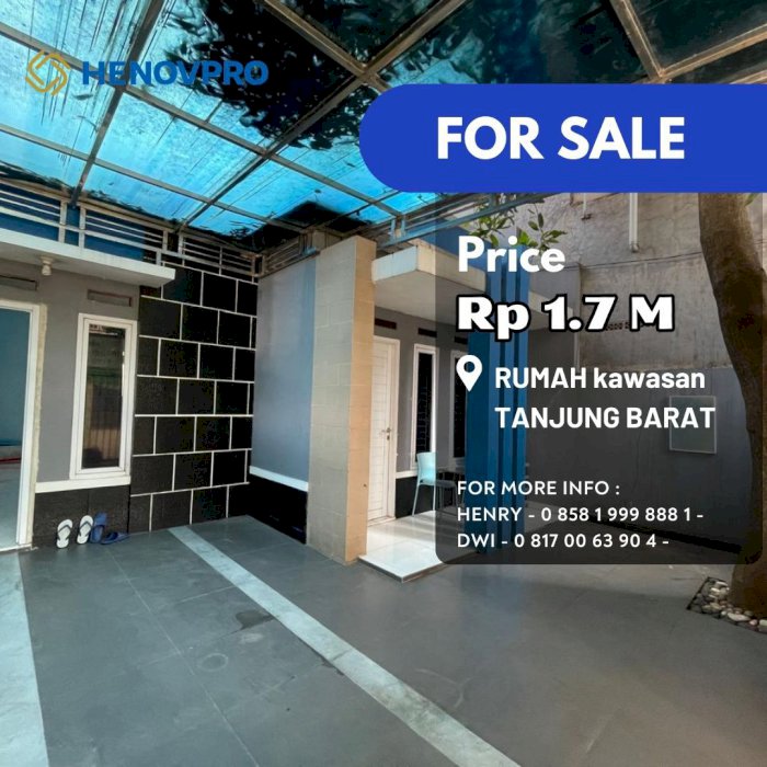 TURUN HARGA  JUAL CEPAT RUMAH TANJUNG BARAT