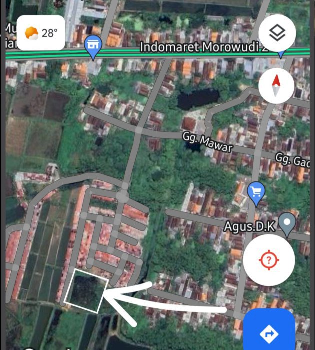 Dijual TANAH di dalam perumahan