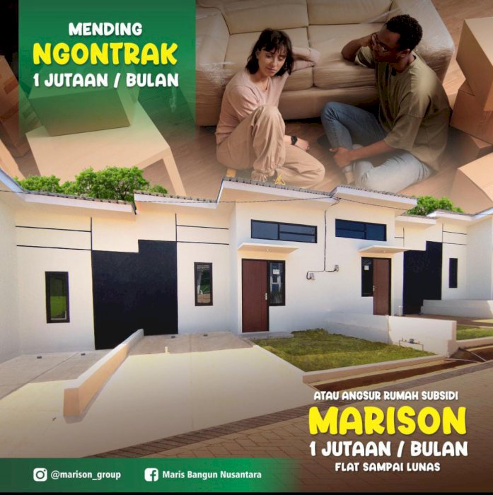 Jual rumah Subsidi di Area Majalaya Paseh DP 1 juta Angsuran 1 juta
