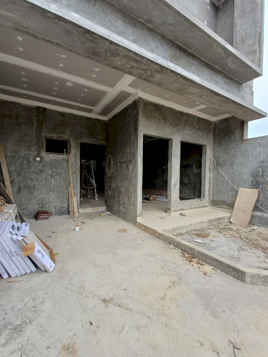 Rumah 2 lantai scandinavian di kota depok