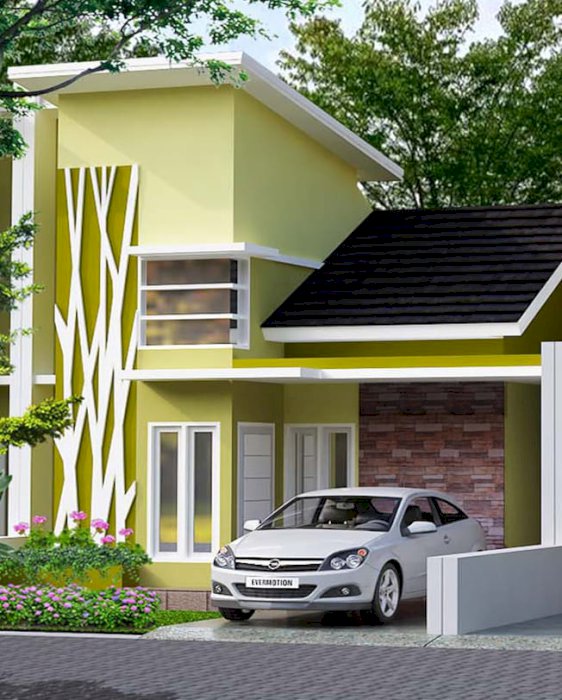 Rumah minimalis cocok untuk pasangan muda