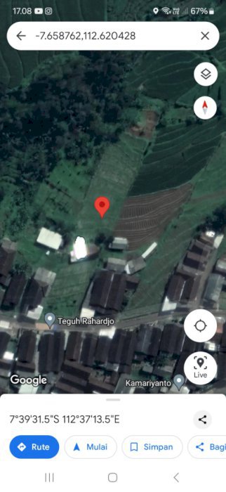 Di Jual Sawah Trawas Mojokerto