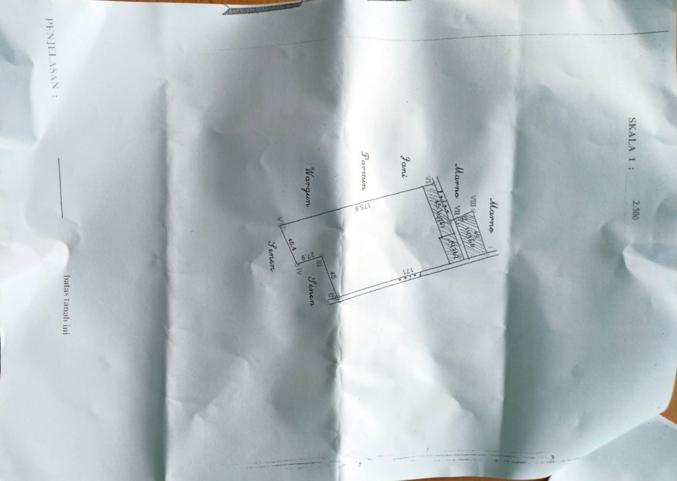 Dijual tanah lokasi strategis untuk perumahan