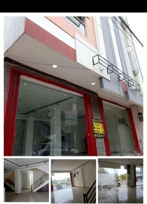 2 Ruko Gandeng di sewa kan pinggir jalan persis