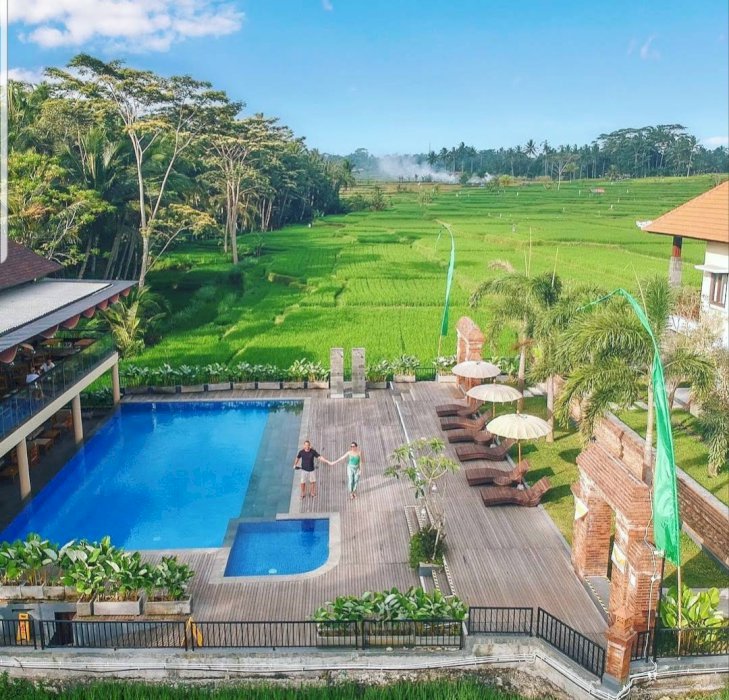 Di Jual Hotel Bintang 3 Lokasi Ubud Bali