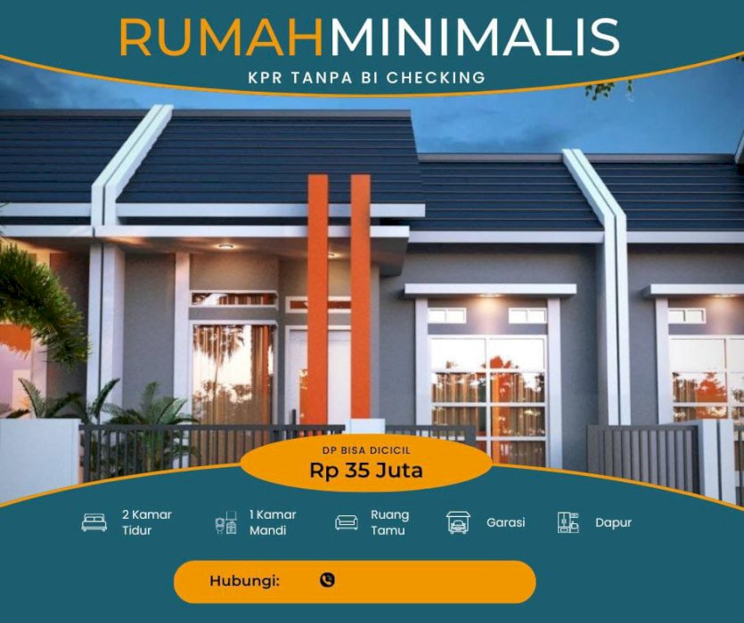 Dijual Rumah minimalis type 45/60 di Babelan Bekasi utara