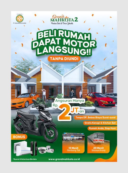 Grand Mahkota 2 - Hunian Asri di Timur Jakarta!