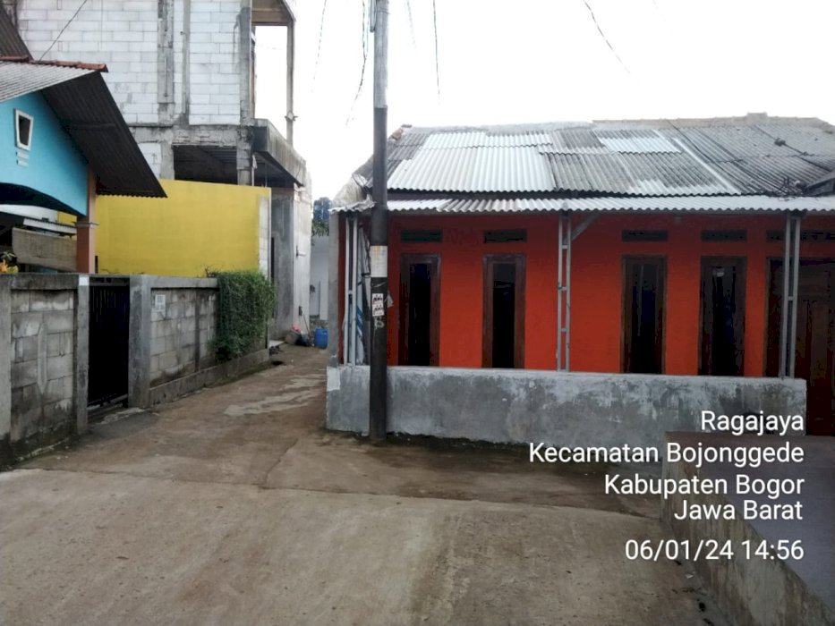 Di Jual Rumah Dengan Luas Bangunan 110 m2 di kp.bambon ragajaya bogor