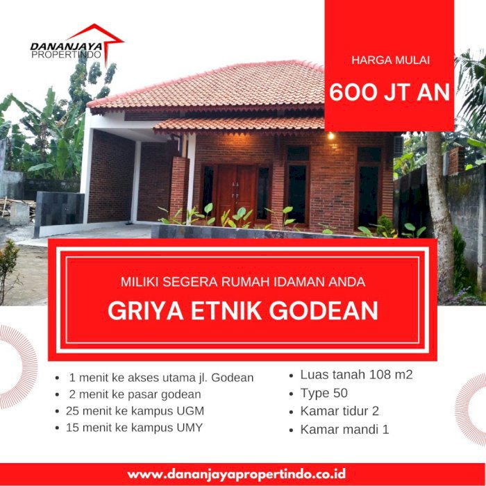 Jual Rumah Klasik Lokasi Strategis Di Seyegan Sleman