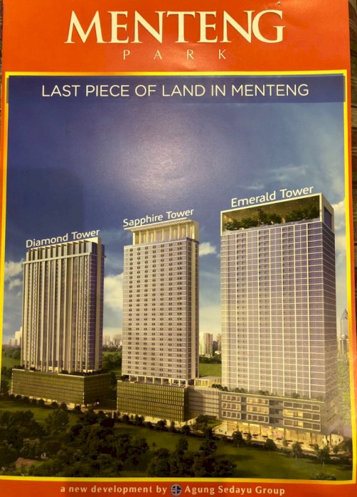 Di Jual atau Di Sewa Apartemen Menteng Park  Jakarta Pusat
