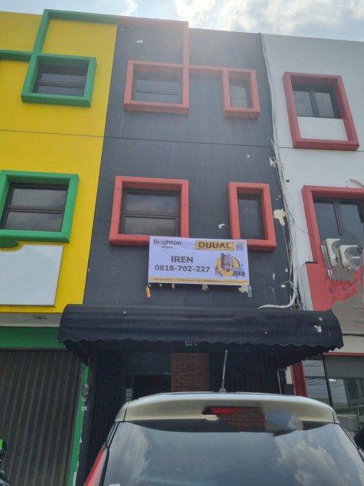RUKO KEMANGGISAN 4 LANTAI ZONA KOMERSIAL DI PINGGIR JALAN RAYA