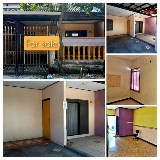 RUMAH LAMA DI DELTASARI INDAH WARU SIDOARJO 700 JUTA