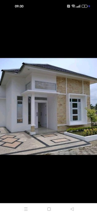 Perumahan komersil 1 lantai di palembang