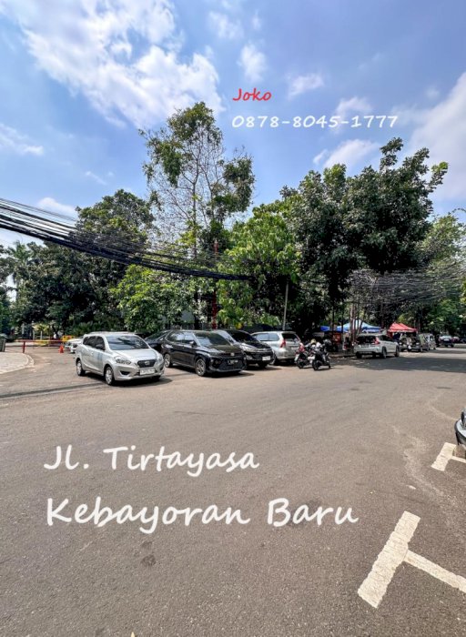 Kavling Tanah area Elit V V I P Jl Tirtayasa, Kebayoran Baru, Jakarta