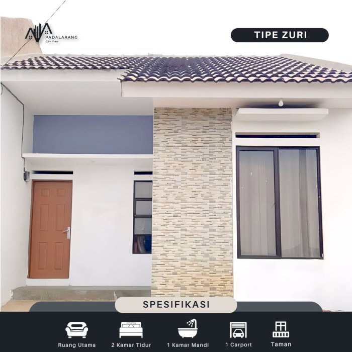 Rumah Milenials - Type Zuri (Tipe 30)