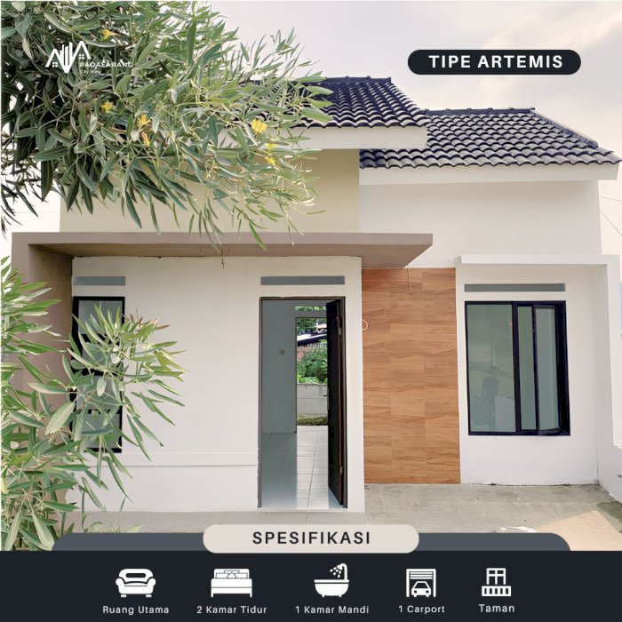 Rumah Milenials - Type Artemis (Tipe 36)