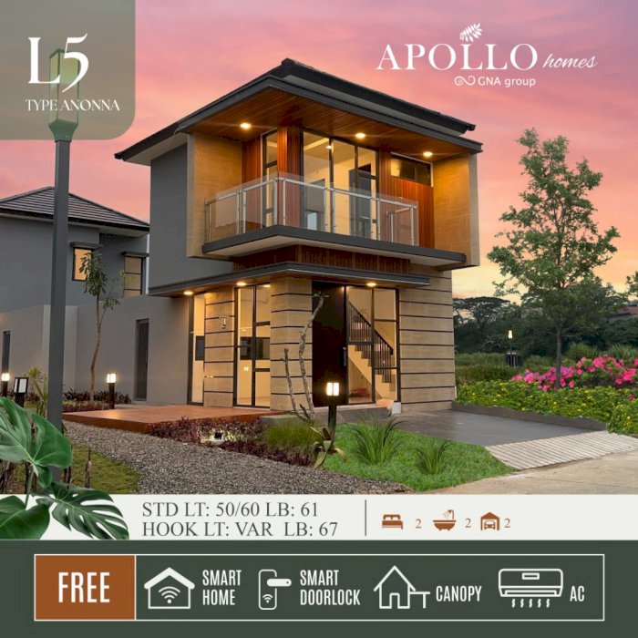 Apollo Homes Rumah nyentrik