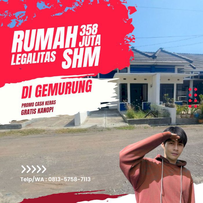 Rumah Terjangkau Desain Memukau di Gemurung