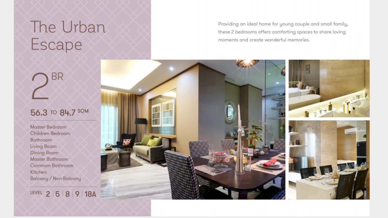 AKR Premium apartment type 2 bedroom