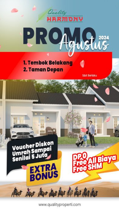 DIJUAL RUMAH MODERN DP 2 JUTA SIAP HUNI THE QUALITY RIVERSIDE SIDOARJO