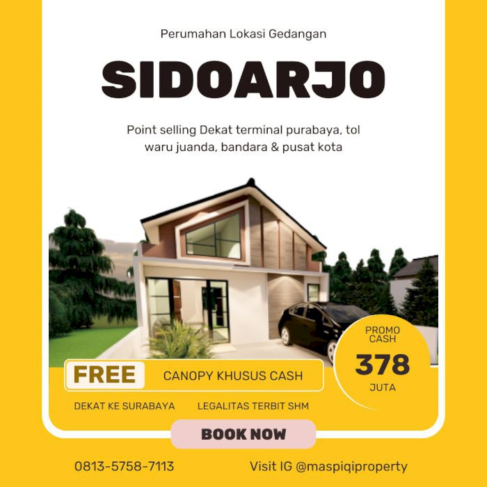 Promo spesial! Rumah Skandinavia Modern, Siap Huni dalam 2 Bulan!